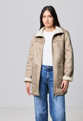 Street One Studio Winter Coat in Beige: front