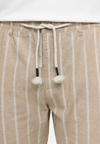 INDICODE JEANS Regular Trousers ' INTrypper ' in Brown