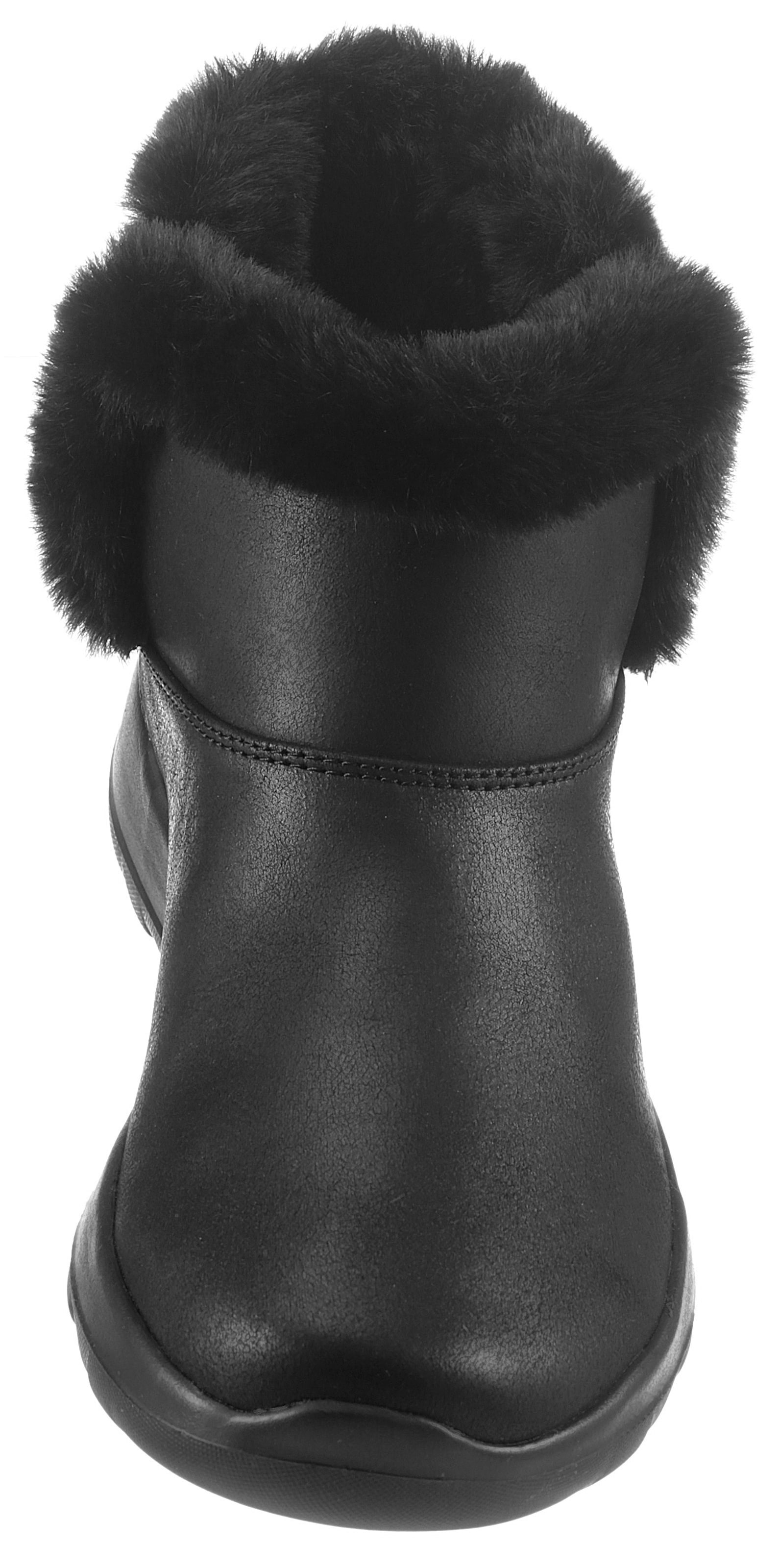 SKECHERS Snowboots in Schwarz