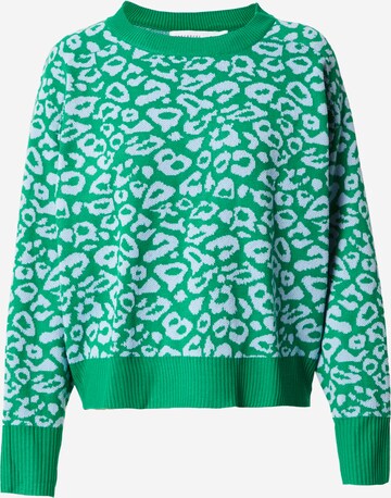 Pullover di Warehouse in verde: frontale