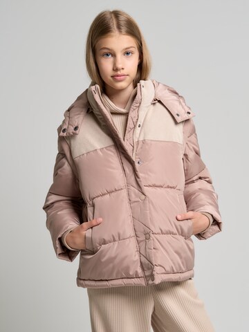 BIG STAR Winter Jacket 'Philippa' in Pink: front