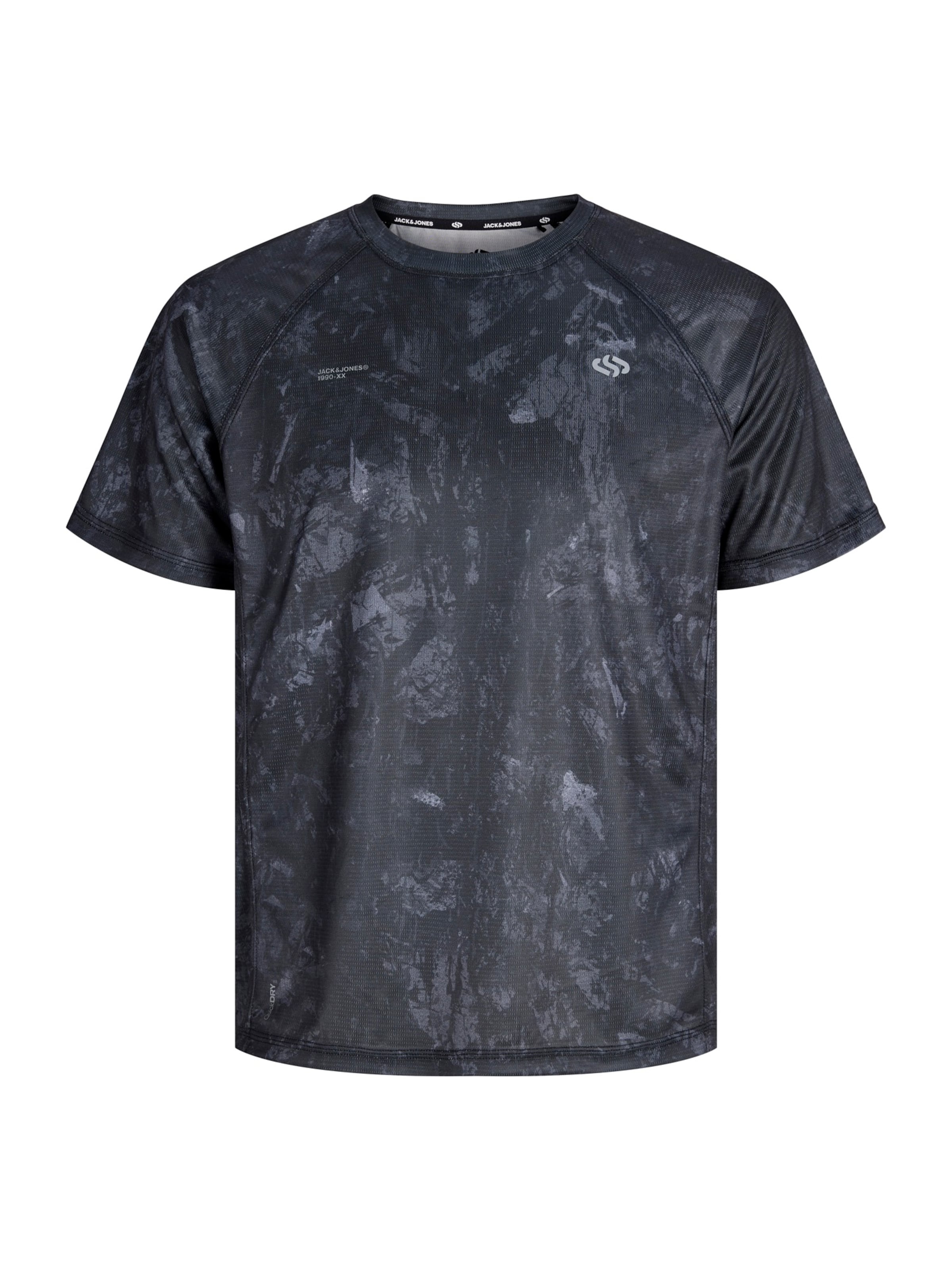 Jack & Jones Junior Majica 'JJSFLUX' | siva barva: sprednja stran
