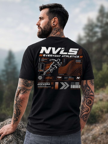 Neverless Shirt 'Everyday Athletics' in Black