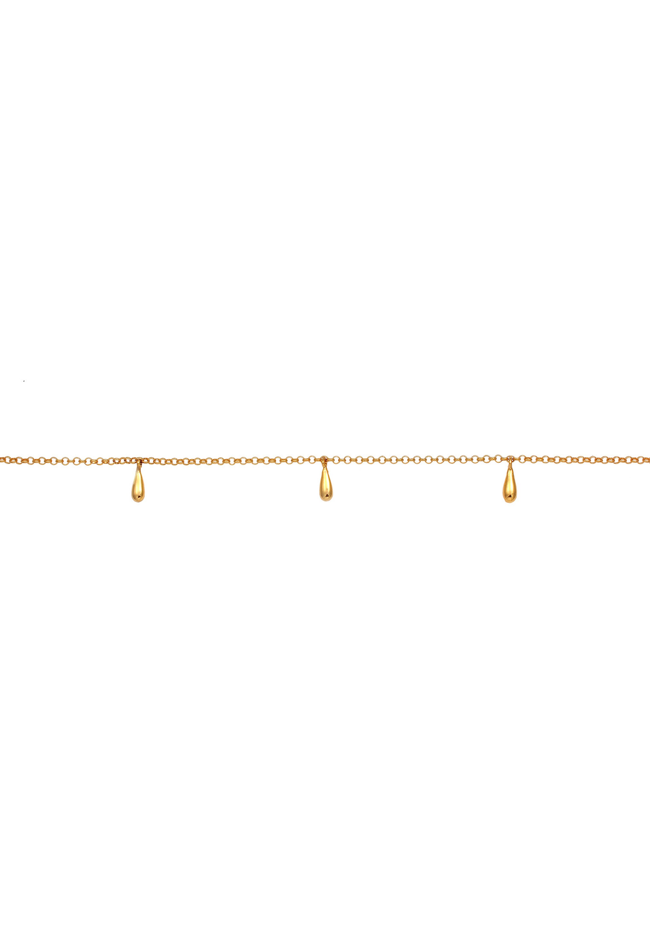 ELLI Halskette Tropfen in Gold