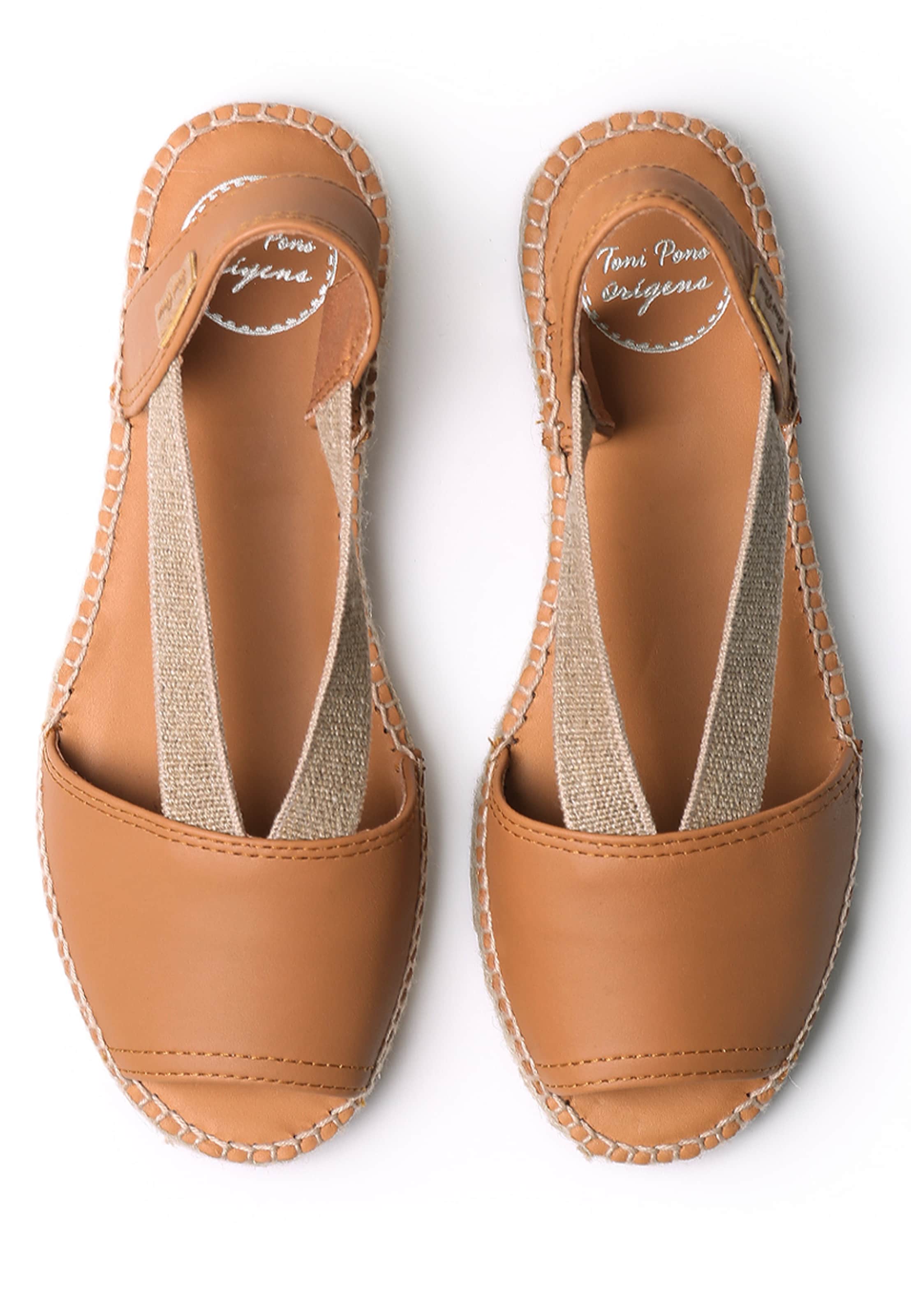 Toni Pons Espadrilky 'ETNA' - Hnedá