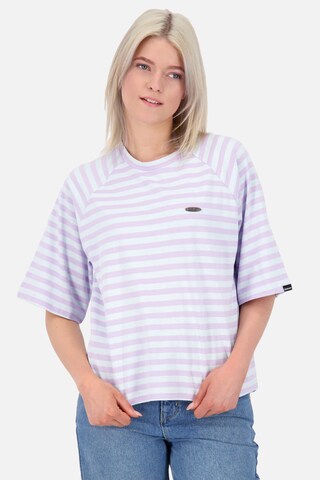 Alife and Kickin - Camisa 'RubyAK' em roxo: frente