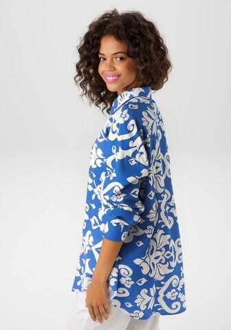 Aniston CASUAL Bluse in Blau
