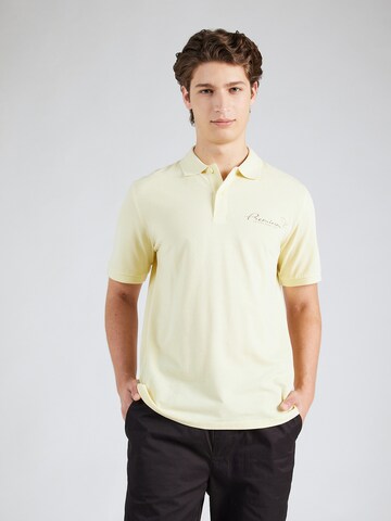 T-Shirt 'BOOSTER' JACK & JONES en jaune : devant