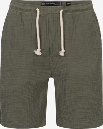 Pantalon ' Gramma' INDICODE JEANS en vert : devant