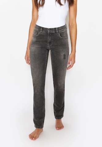 Angels Regular Jeans in Grey: front