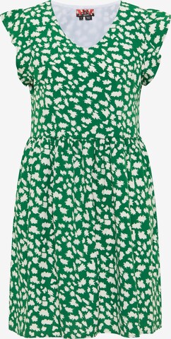 Rochie de vară de la myMo ROCKS pe verde: față