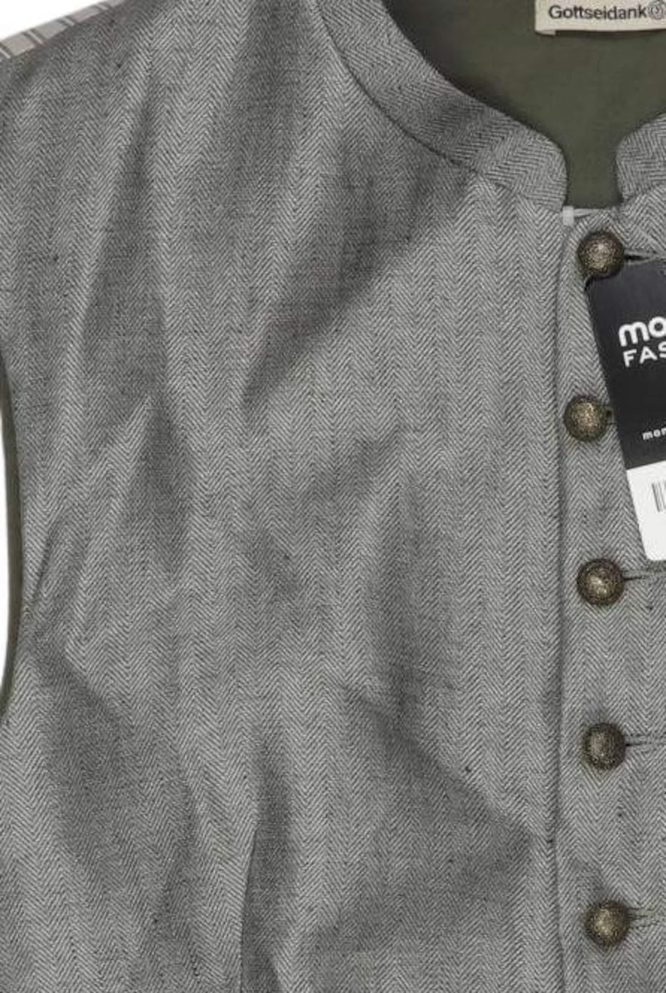 Gottseidank Vest in S in Grey