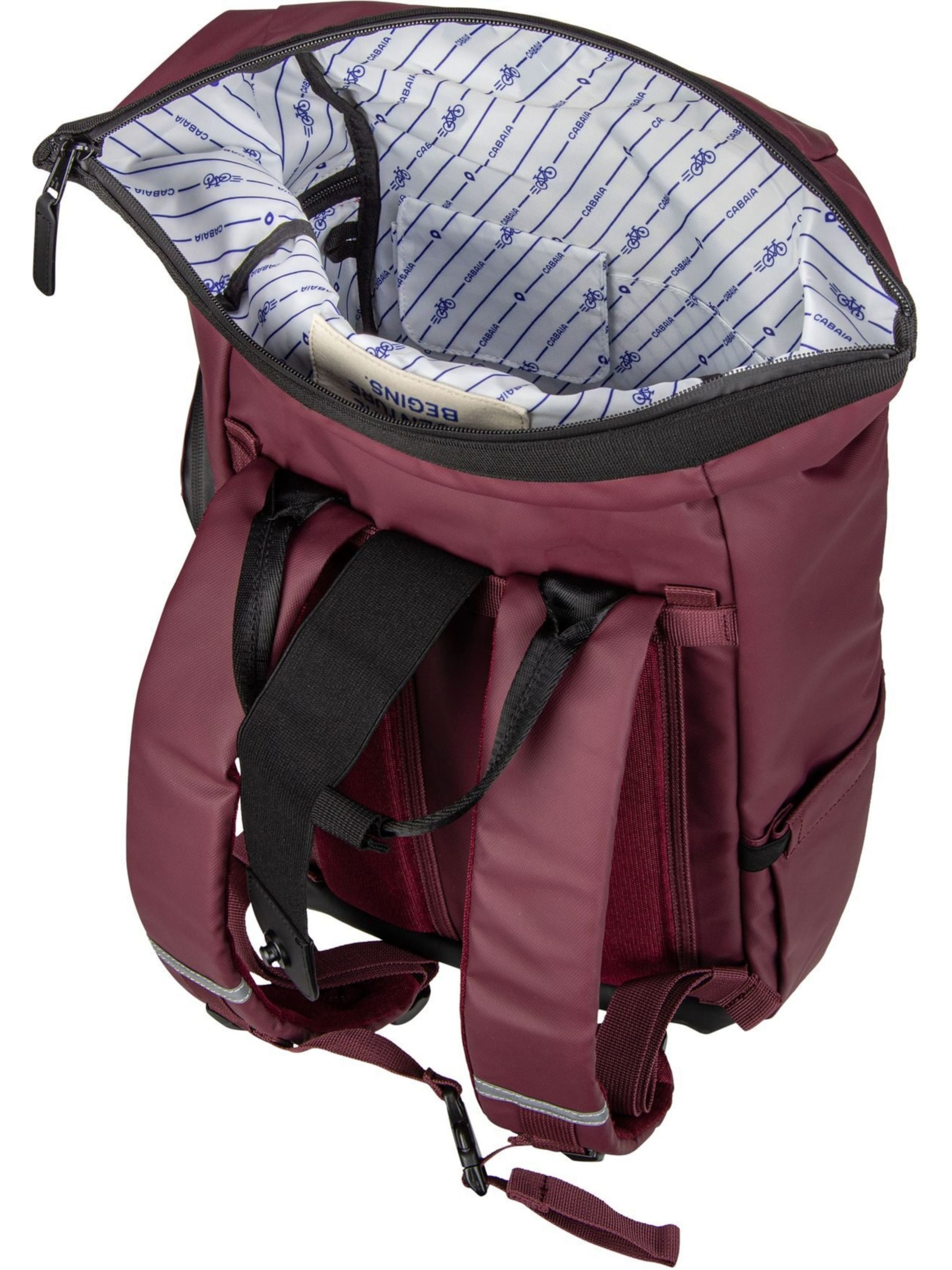 Cabaia Rucksack in Rot