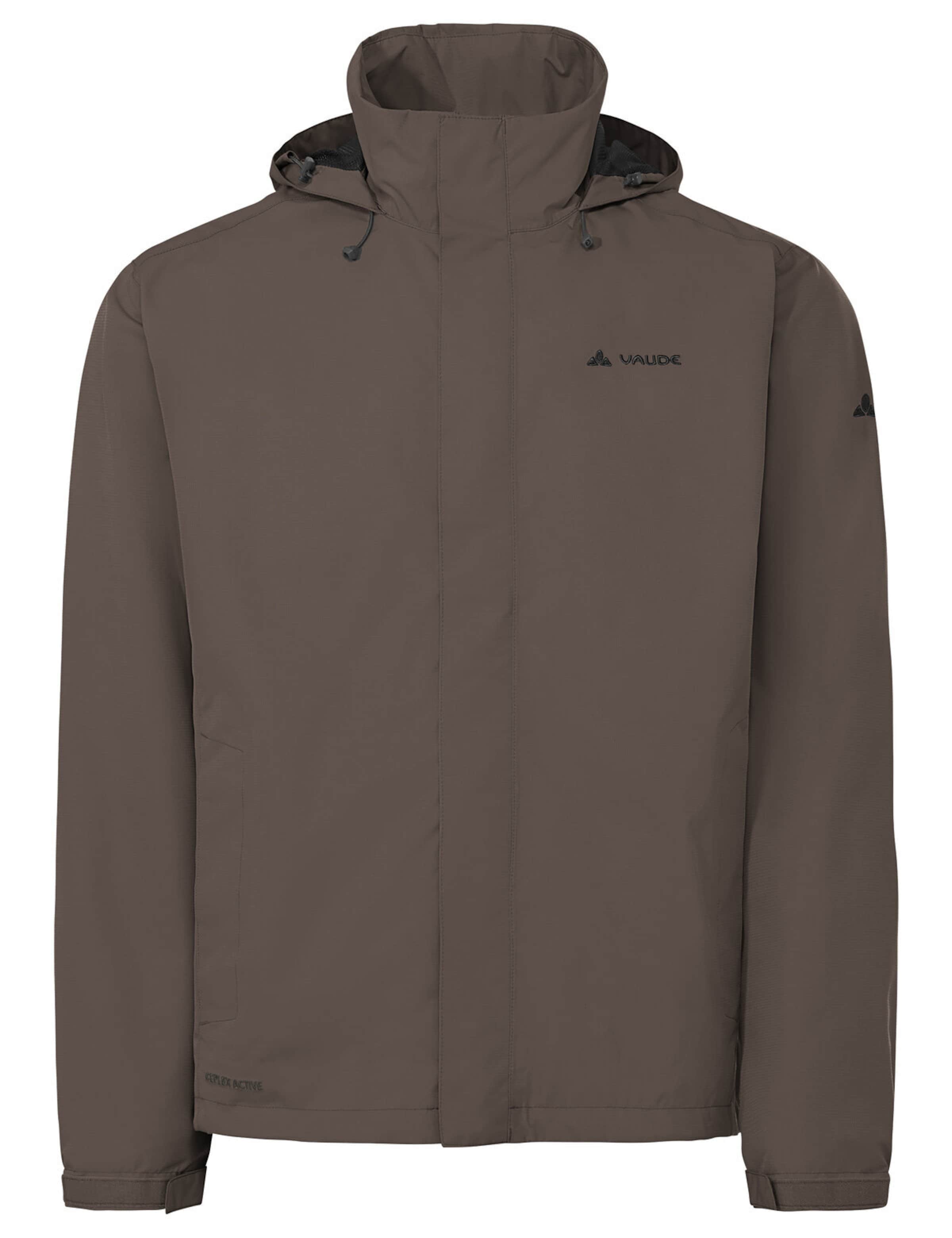 VAUDE Outdoor jacket 'Escape' in Brown: front