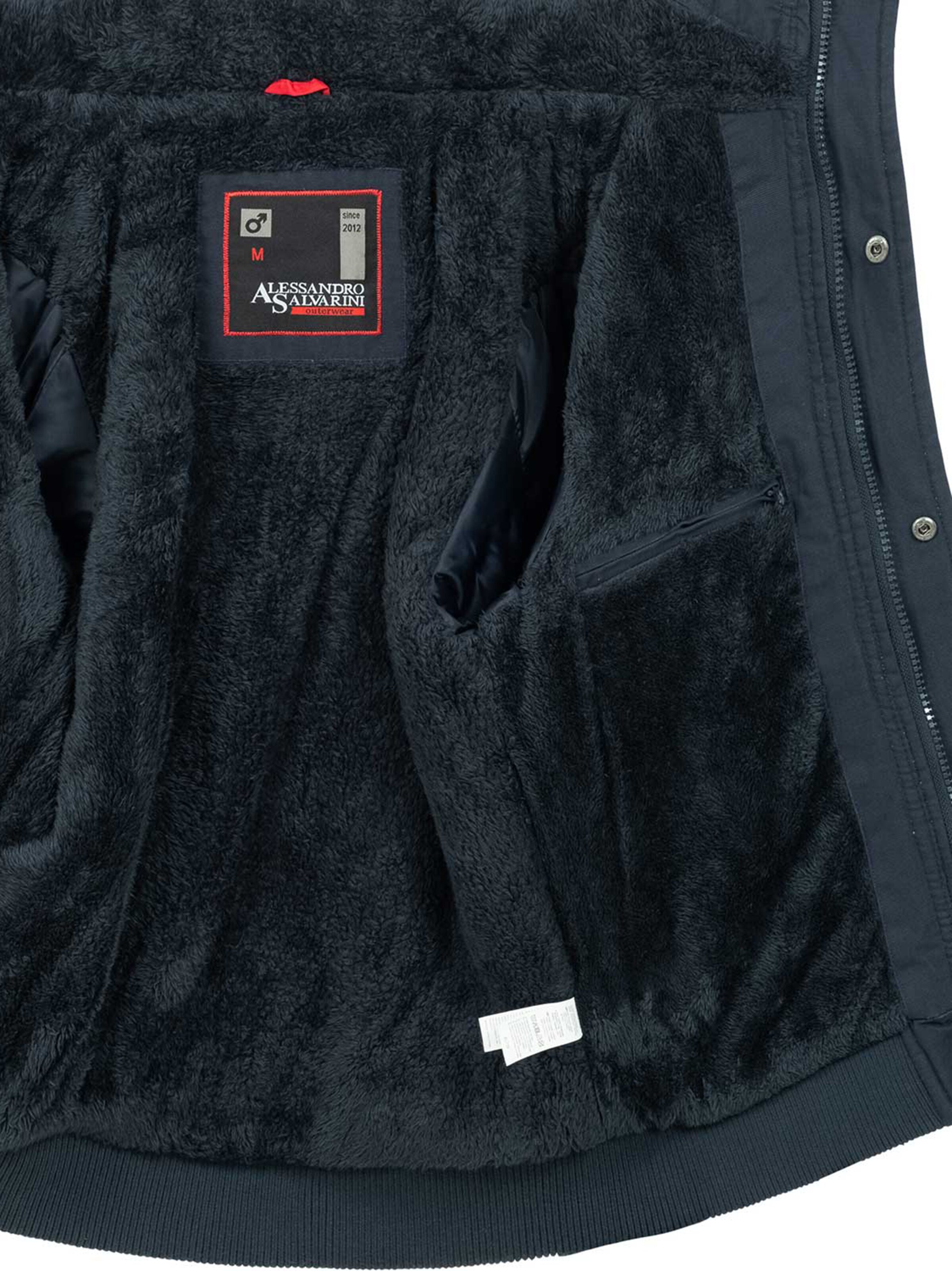 Veste d’hiver Alessandro Salvarini en bleu