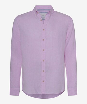 BRAX Regular fit Button Up Shirt 'Dirk' in Purple: front