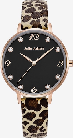 Julie Julsen Analog Watch in Beige: front