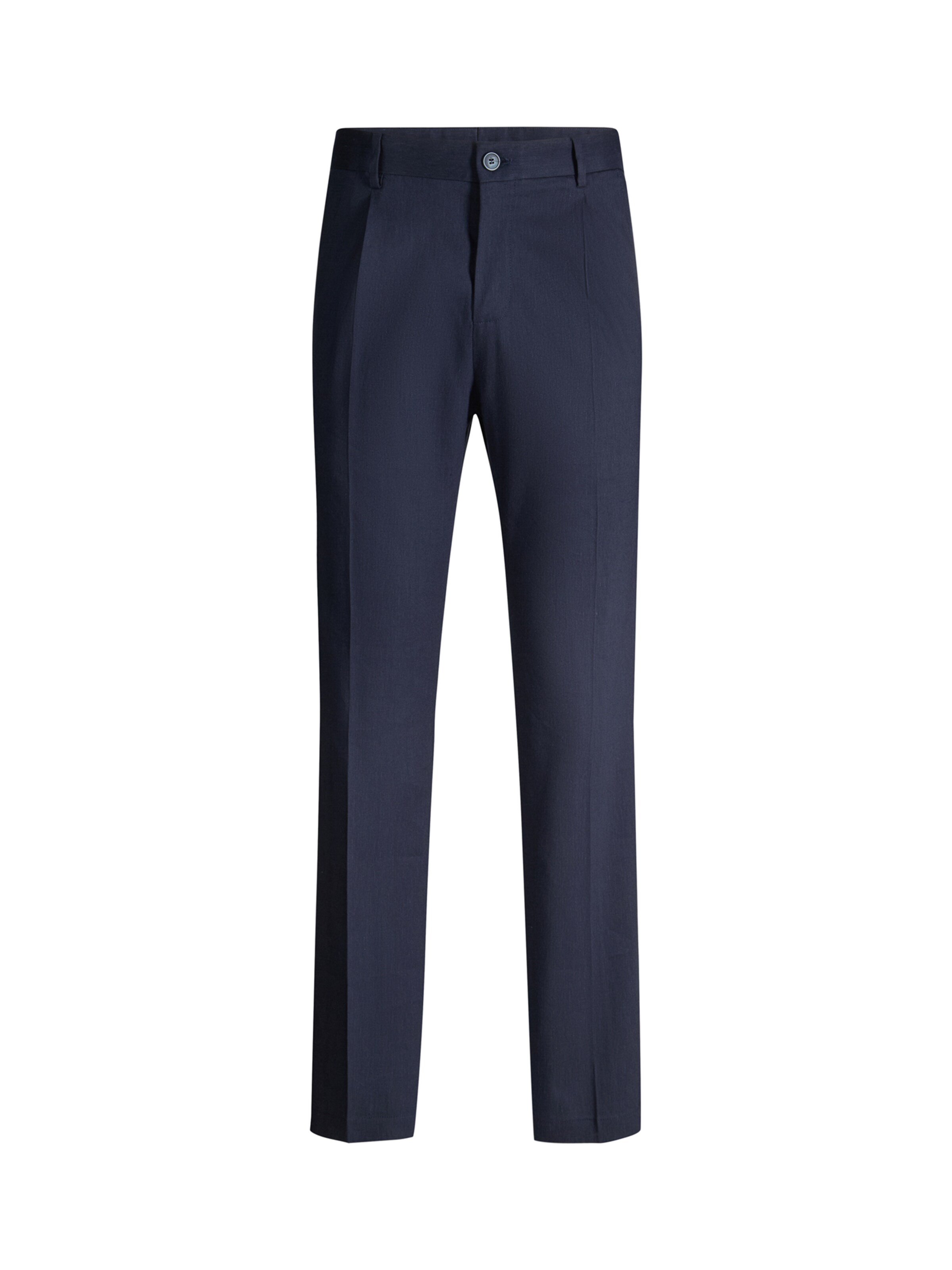 STRELLSON Pantalon à plis 'Tomeo' en 102 en bleu marine, Vue avec produit