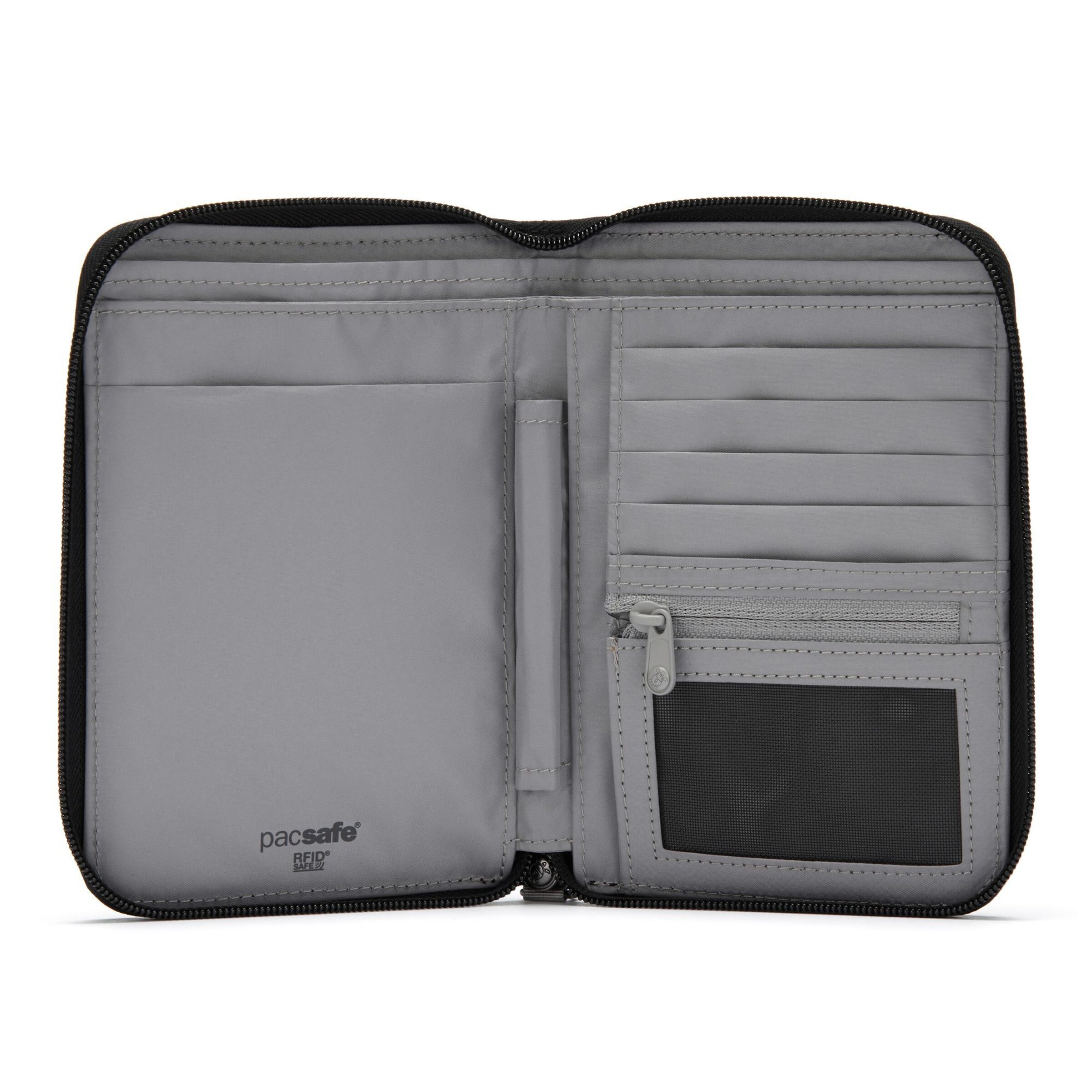 Porte-monnaies Pacsafe en gris