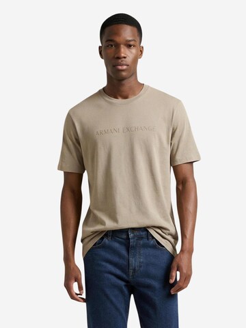 Maglietta 'XM002467 AF10356' di ARMANI EXCHANGE in beige: frontale