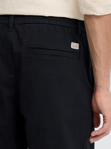 !Solid - regular Pantalón chino ' SDMohan Stretch ' en negro