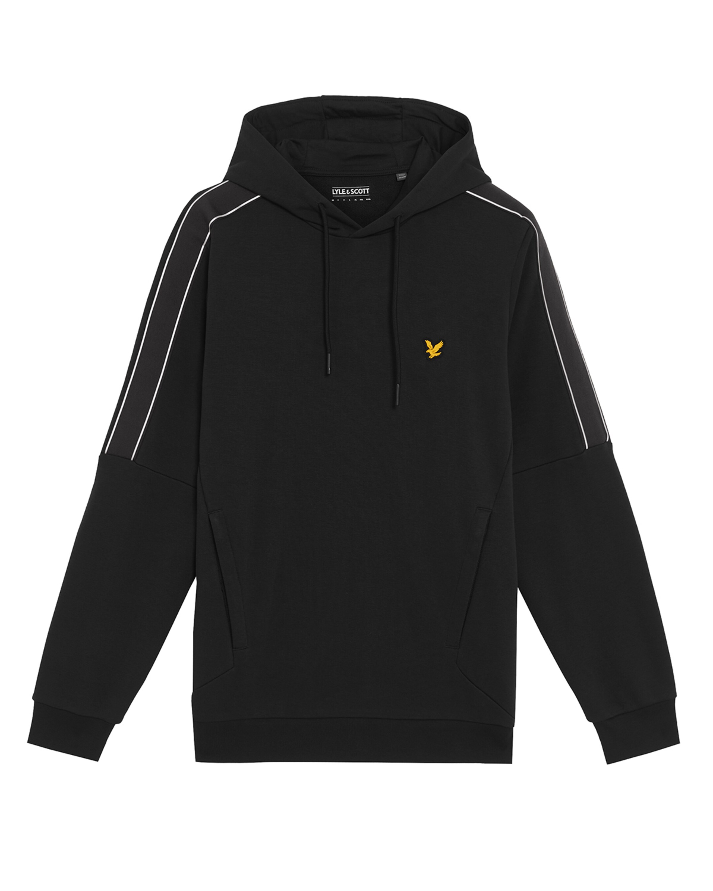 Lyle & Scott Sweatshirt in Zwart: voorkant