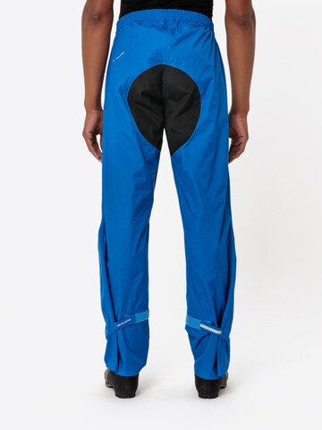 VAUDE Regular Sports trousers 'Drop II' in Blue