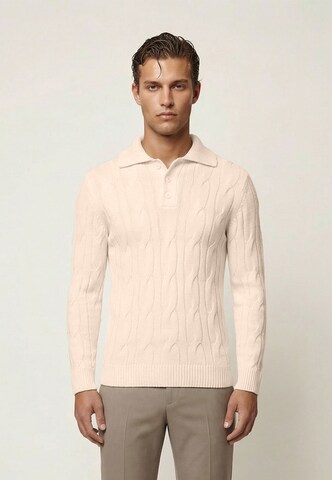 Felix Hardy Trui in Beige: voorkant
