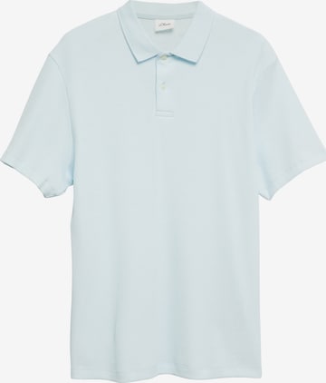 s.Oliver T-shirt i blå: framsida