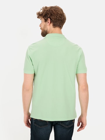 CAMEL ACTIVE Bluser & t-shirts 'Piqué' i grøn