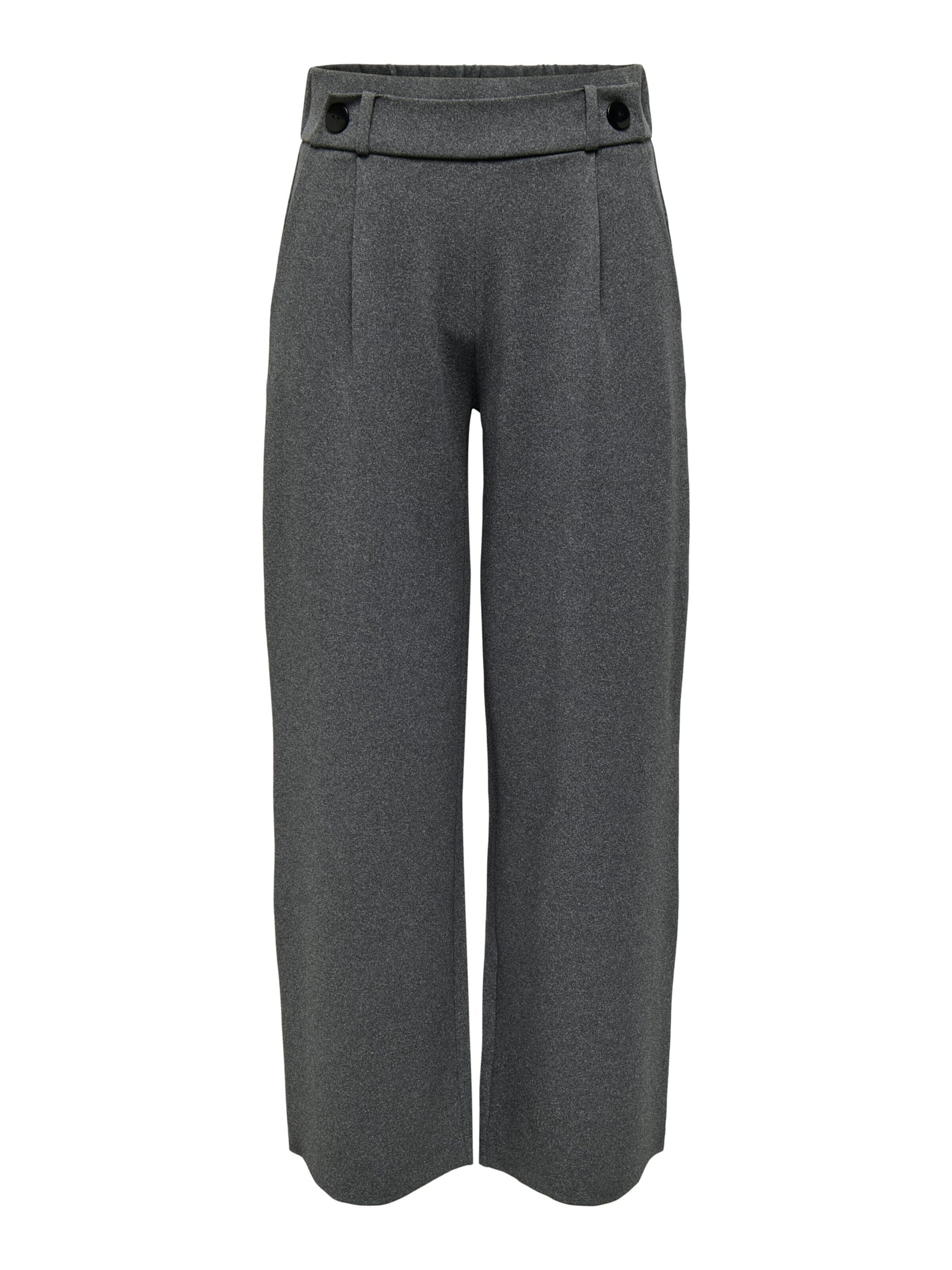 Jaqueline de Yong Baggy Broek 'Geggo' in Grijs: voorkant