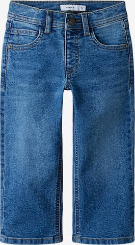 Jeans 'NMMRyan' de la NAME IT pe albastru: față