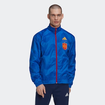 ADIDAS PERFORMANCE Athletic Jacket 'Spanien Anthem' in Blue: front