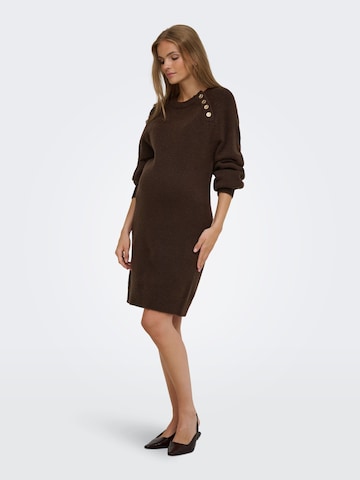 Abito in maglia 'OLMEmma' di Only Maternity in marrone