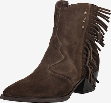 Bottines Nero Giardini en marron : devant