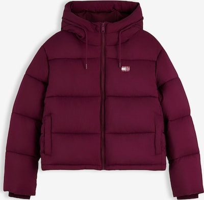 Tommy Jeans Zimná bunda, veľkosť XXS - bordová, Produkt