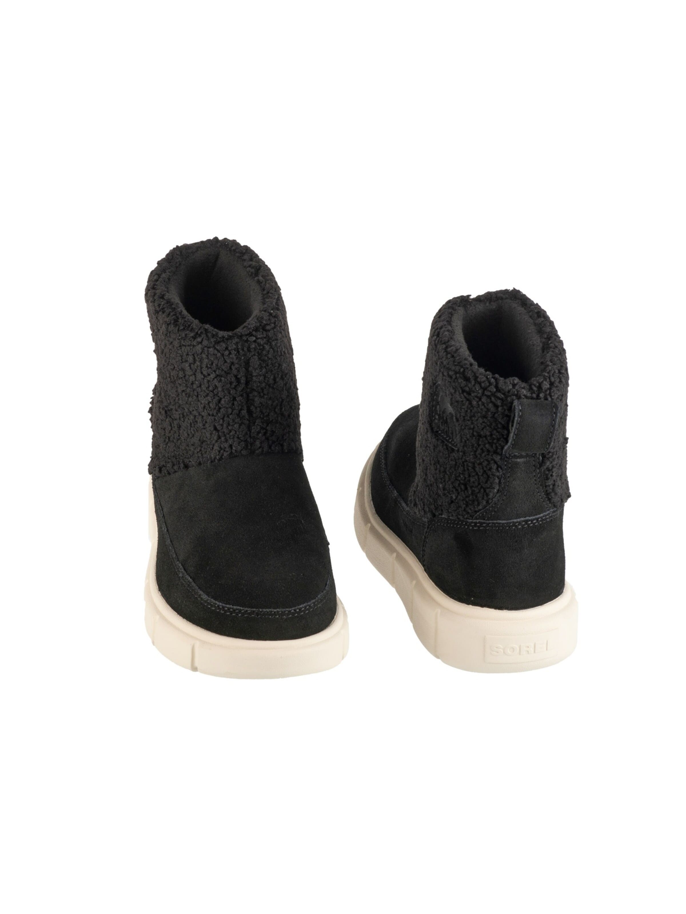 SOREL Boots 'Explorer III Slip-on Cozy WP' in Black
