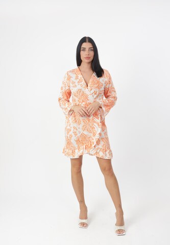 Elara Kleid in Orange