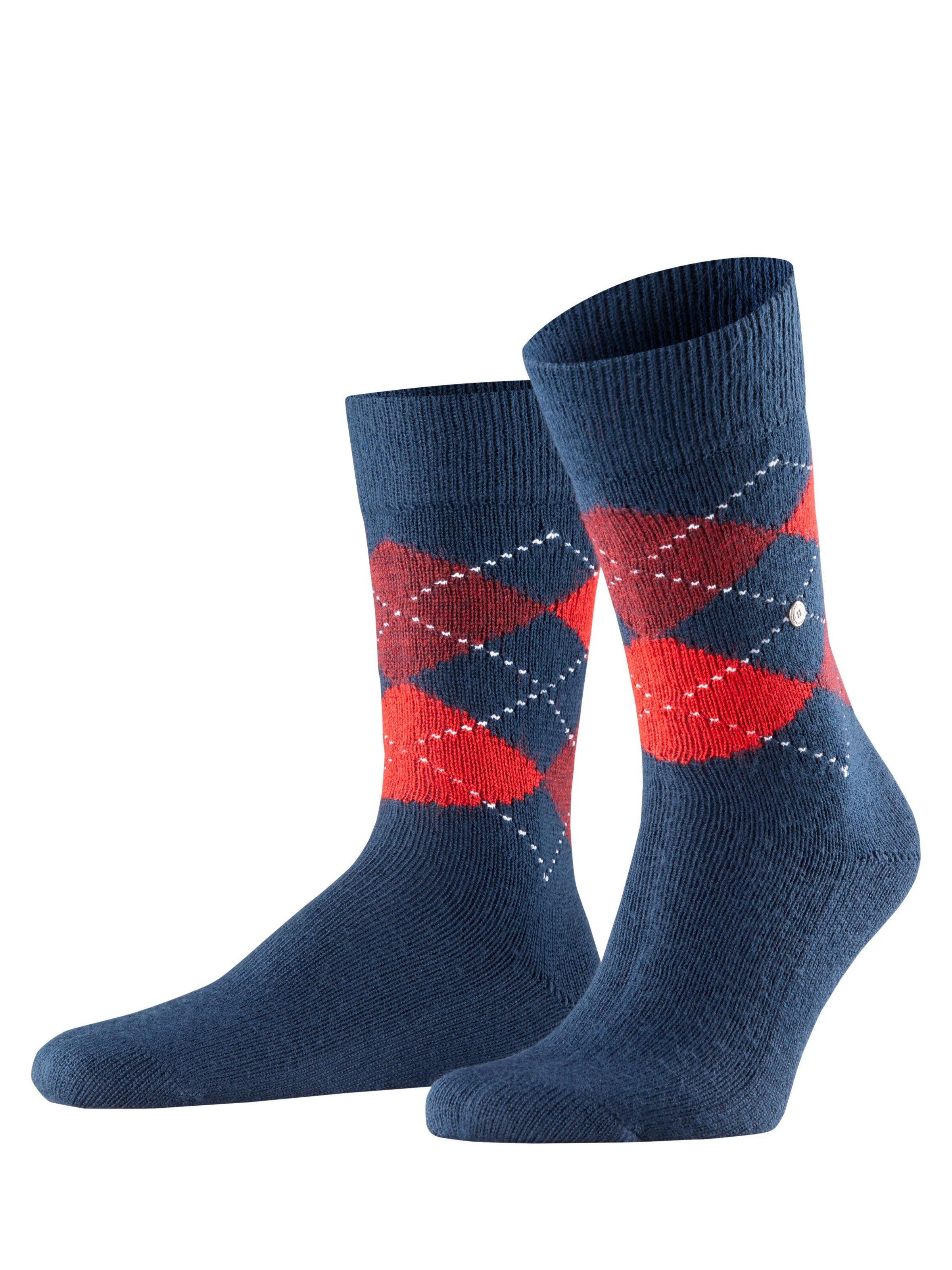 BURLINGTON Socken 'Preston'‌‌‌‌ in Blau: Vorderseite