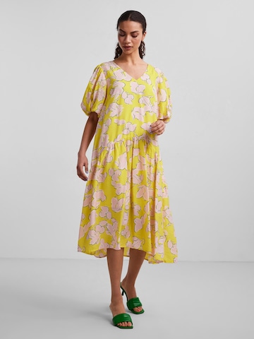 Y.A.S Summer Dress 'Miso' in Yellow: front