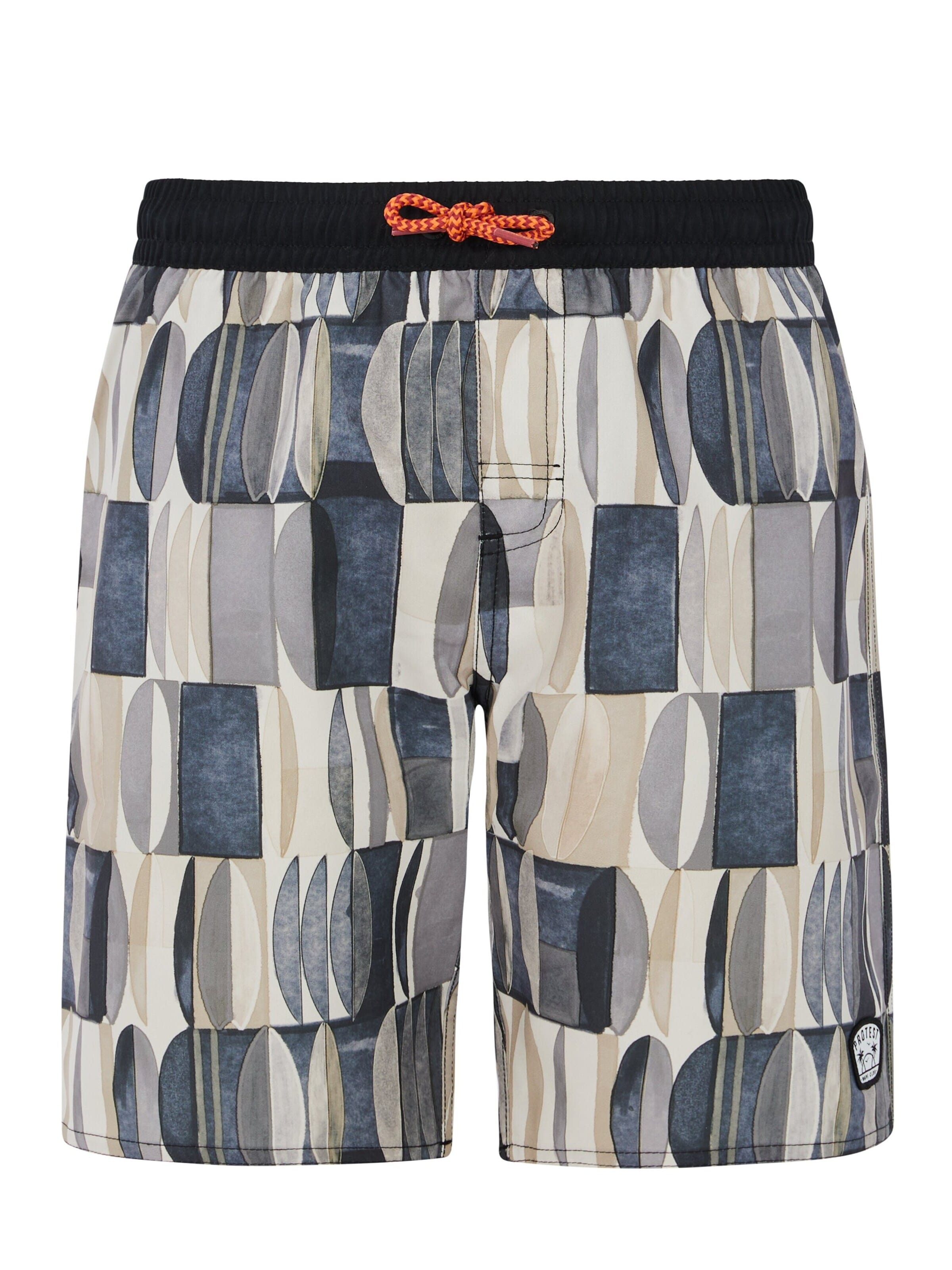 PROTEST Badeshorts 'PRTWarner JR'‌‌ in Braun: Vorderseite
