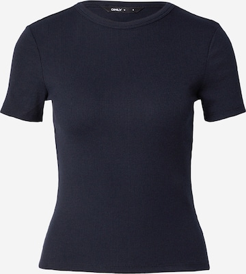 Tricou 'ONLJUNE' de la ONLY pe albastru: față
