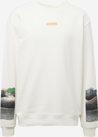 Bogner Fire + Ice Sweatshirt 'HUNT' in White: front