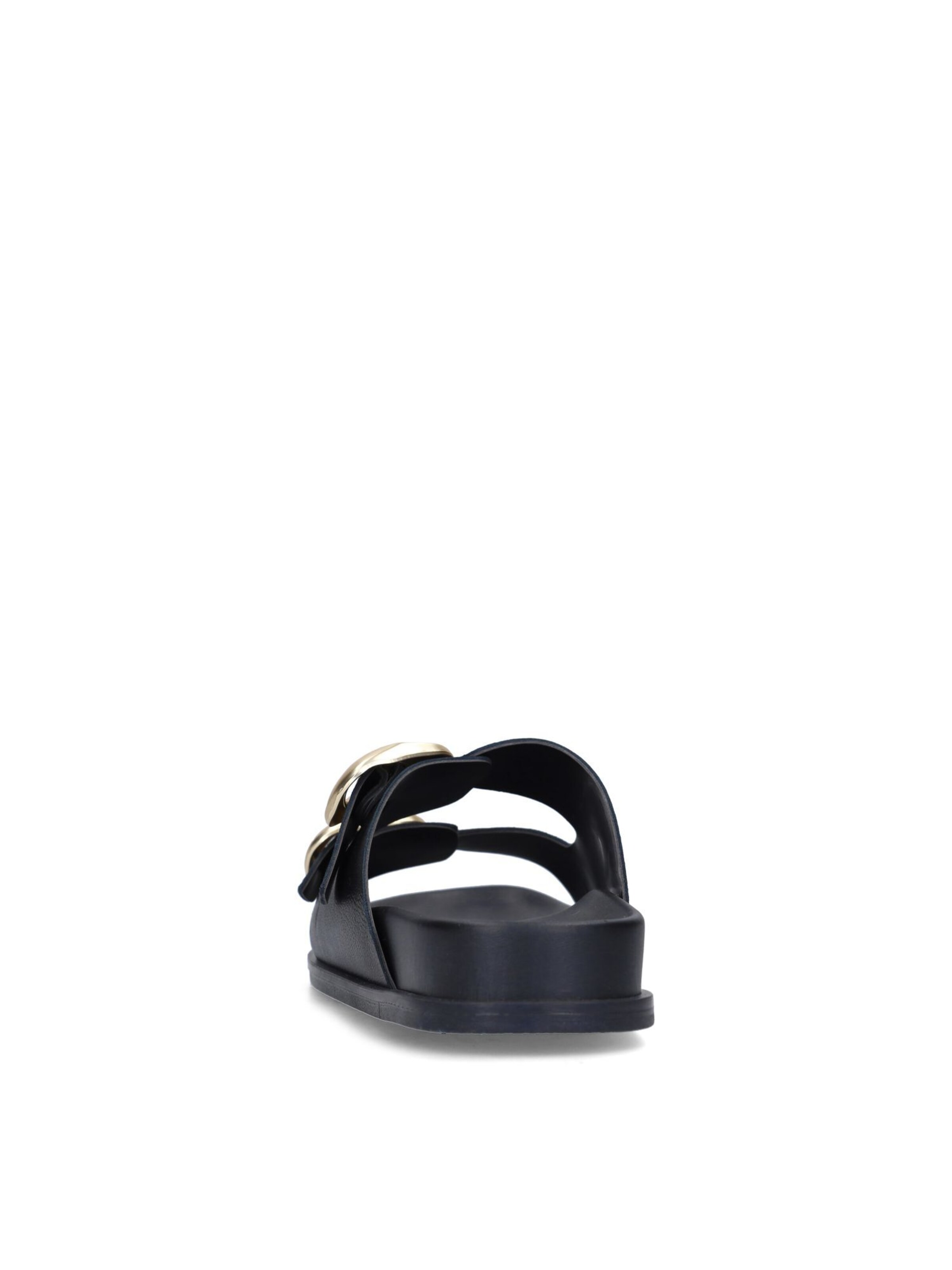 MANFIELD Pantolette in Schwarz