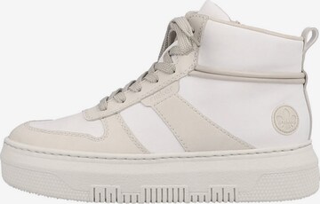 Rieker High-Top Sneakers in White
