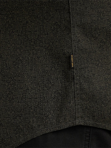 PME Legend Regular fit Overhemd 'Shirt with allover print' in Groen