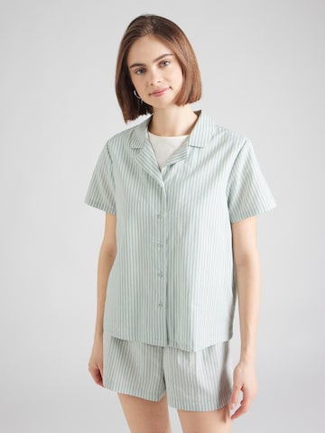 Chemise de nuit Hunkemöller en vert : devant