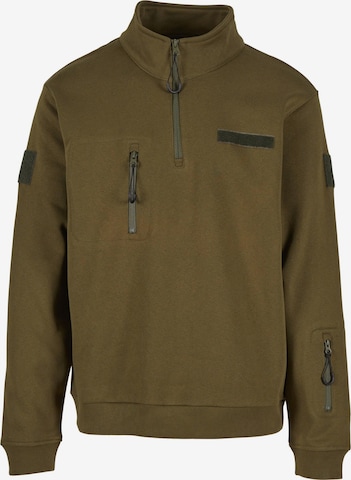 Felpa di Brandit in verde: frontale