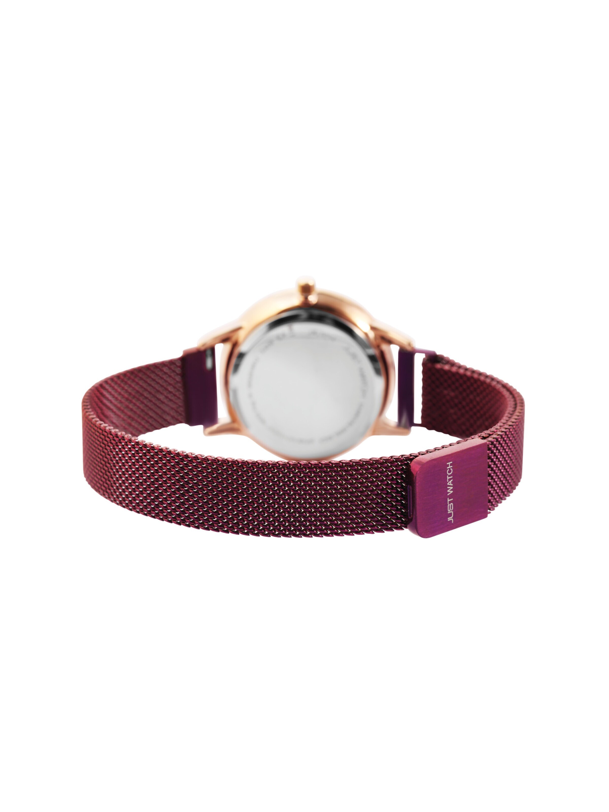 Just Watch Analog Watch 'Malva, 3 ATM' in Red