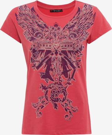 CIPO & BAXX Shirt in Roze: voorkant